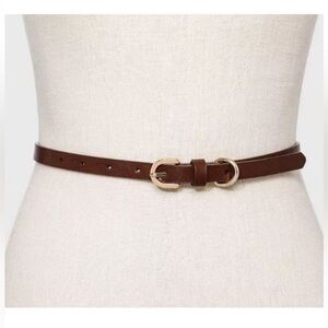 A New Day Harness Belt in Cognac Size MEDIUM 39 inches NWT